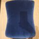 Tabouret d appoint en velours bleu