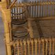 Vintage 1960s Italian-design bamboo bar cart