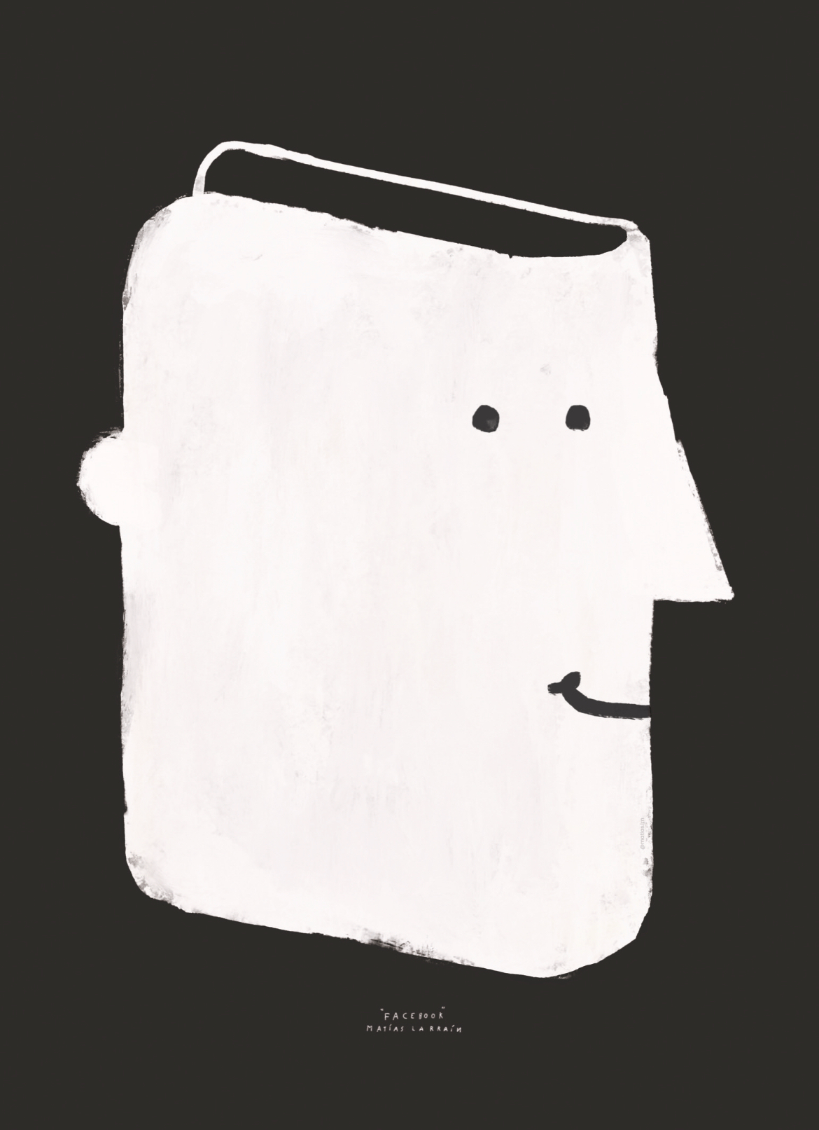 Facebook wall poster 30cm*40cm