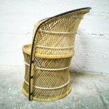 Buri palm armchair