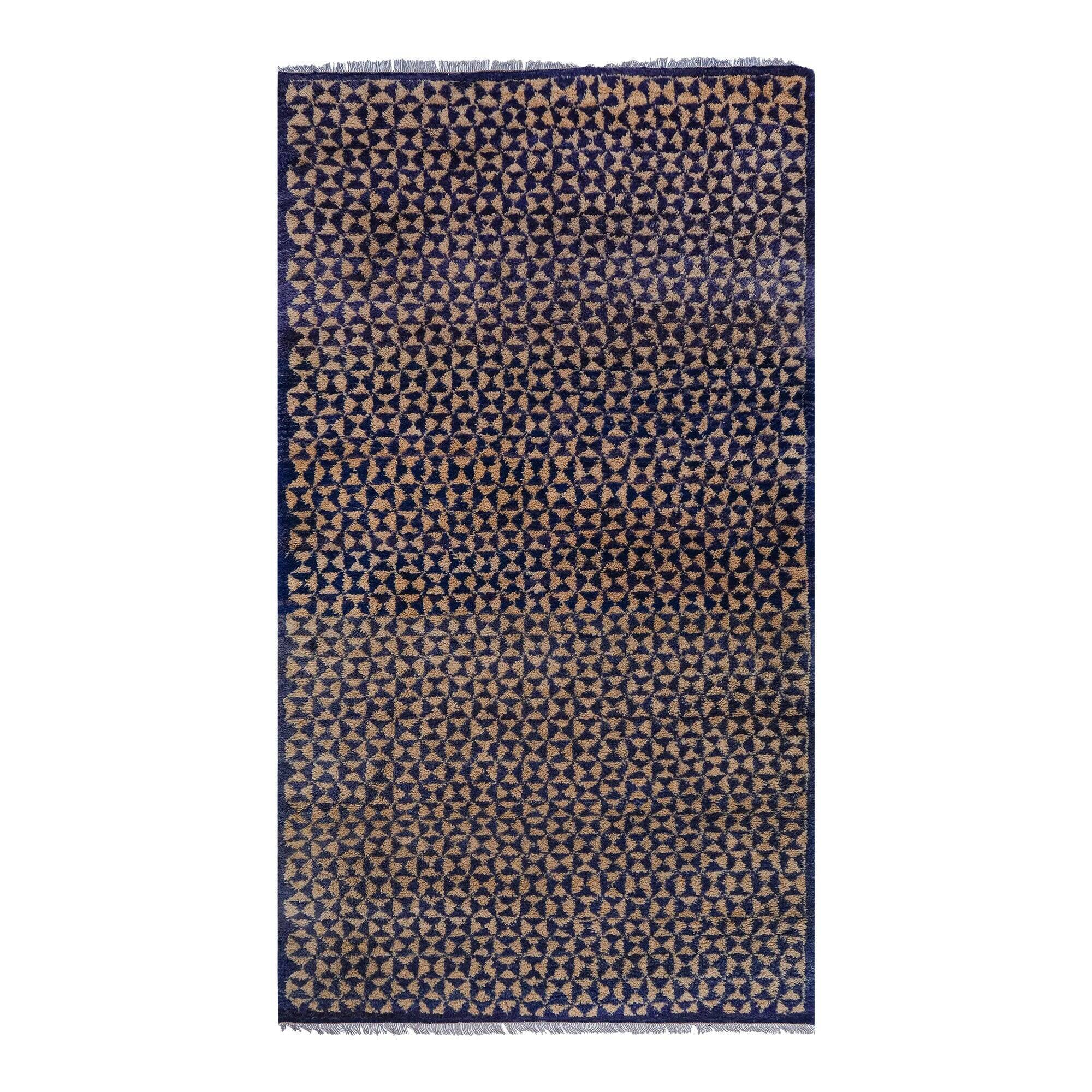 Tapis turc vintage fait main