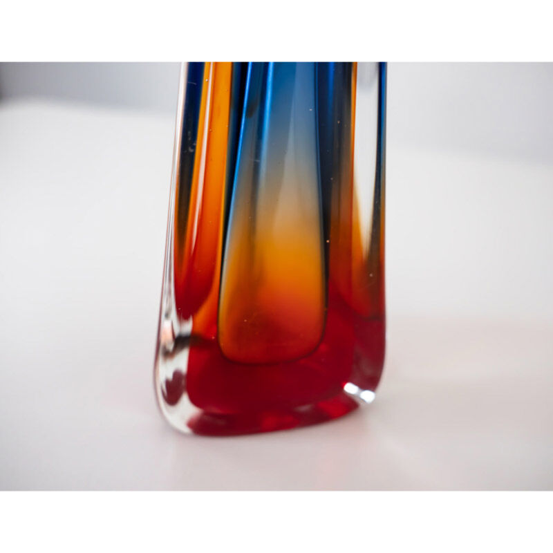 Murano glass vase, Italy 1960s