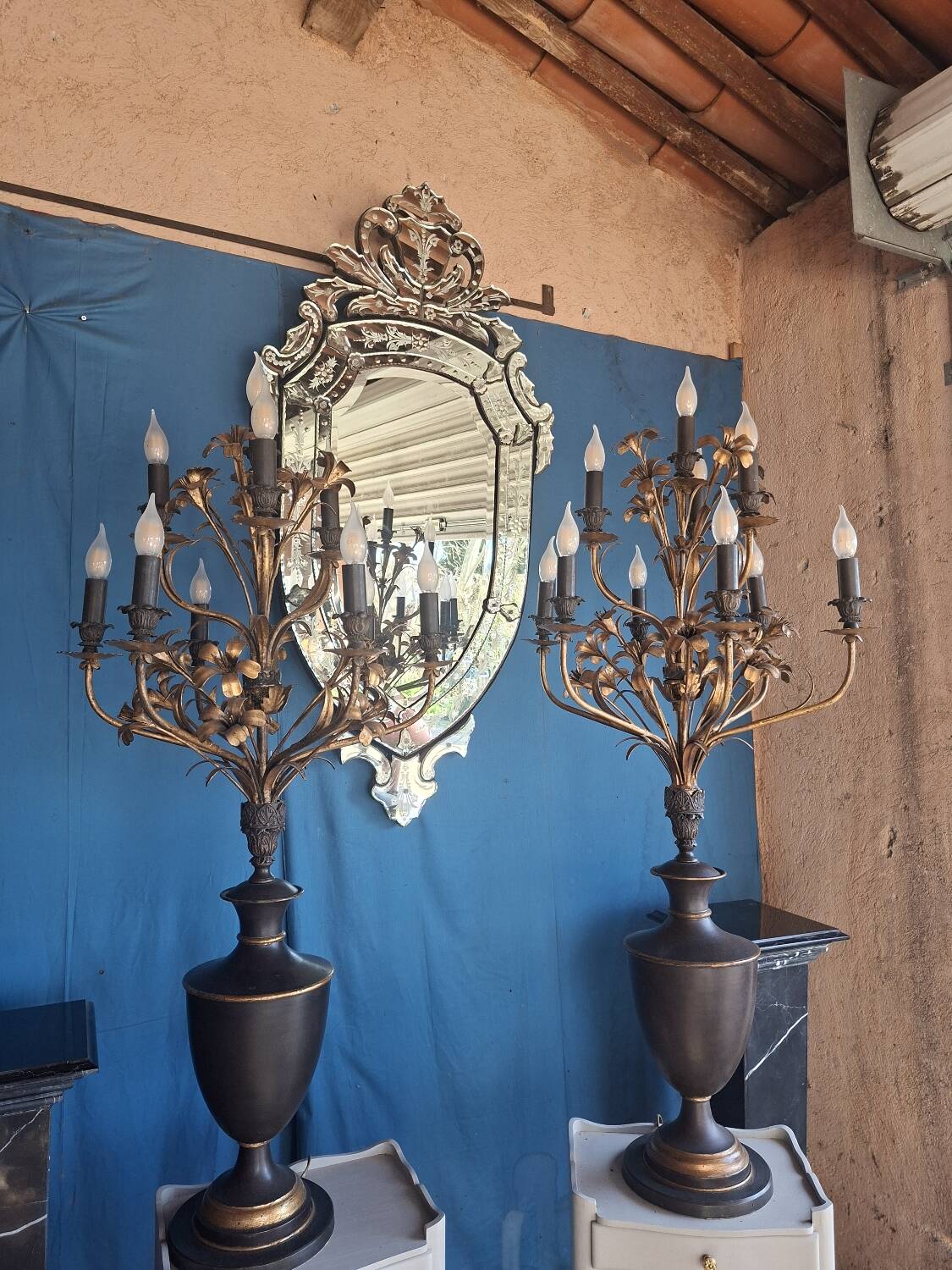 Paire de lampes