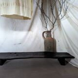 Table basse chêne brûlé
