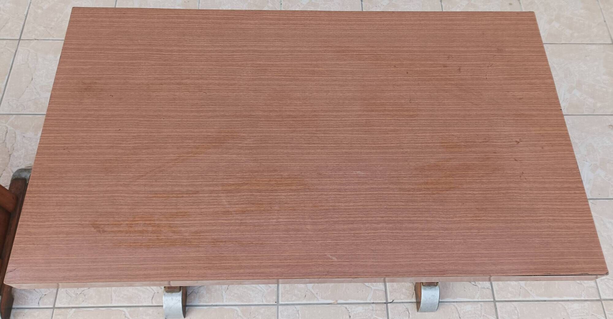 Paire de tables bistrot
