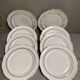 Flat plates in Sologne porcelain