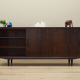 Walnut sideboard, Danish design, 1970s, production: Denmark