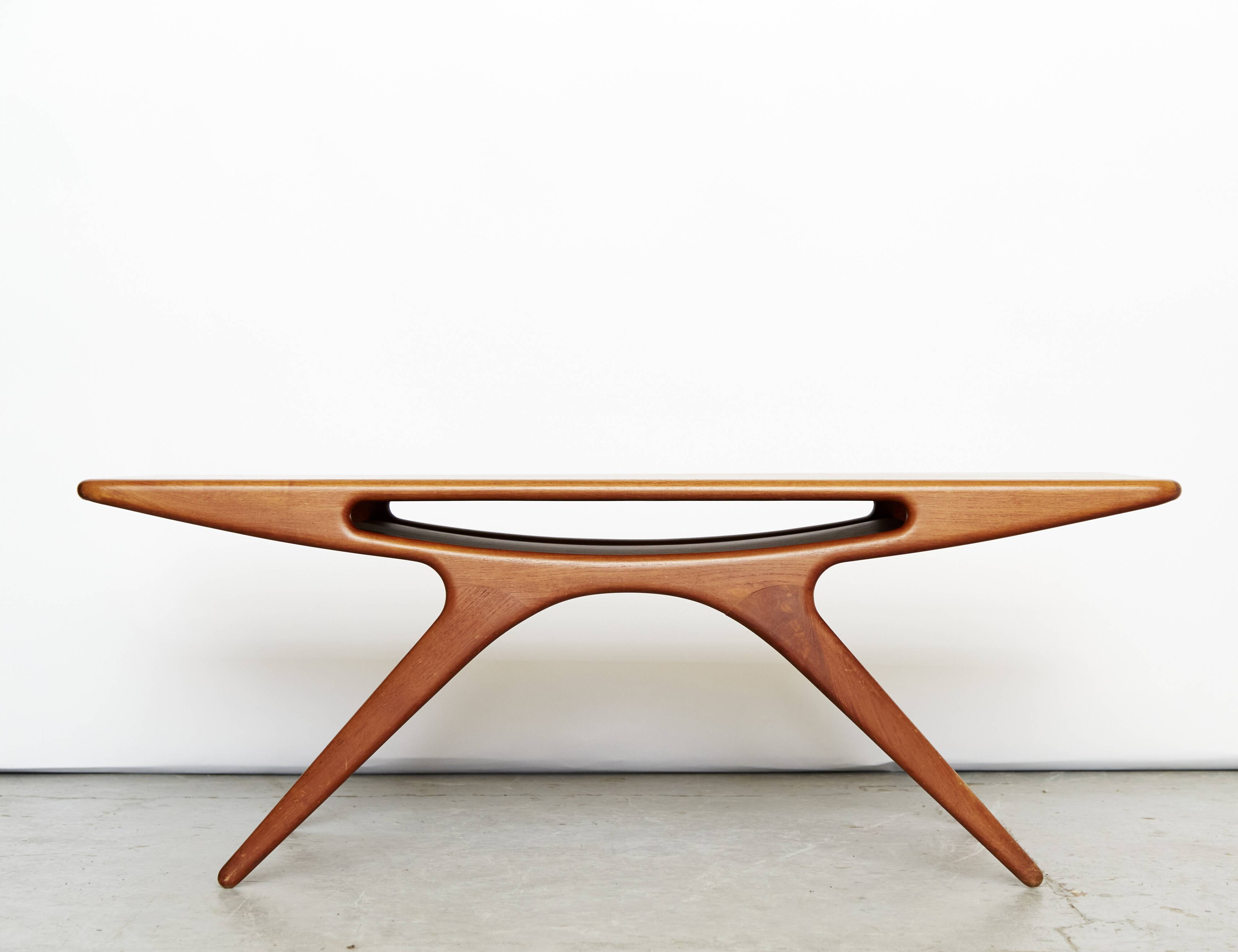 Johnnes Andersen Coffee Table "Smile" for CFC Silkeborg