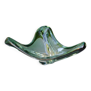 Coupe en cristal verte