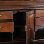 Antique English 18th-century desk/bookcase with a beautiful interior