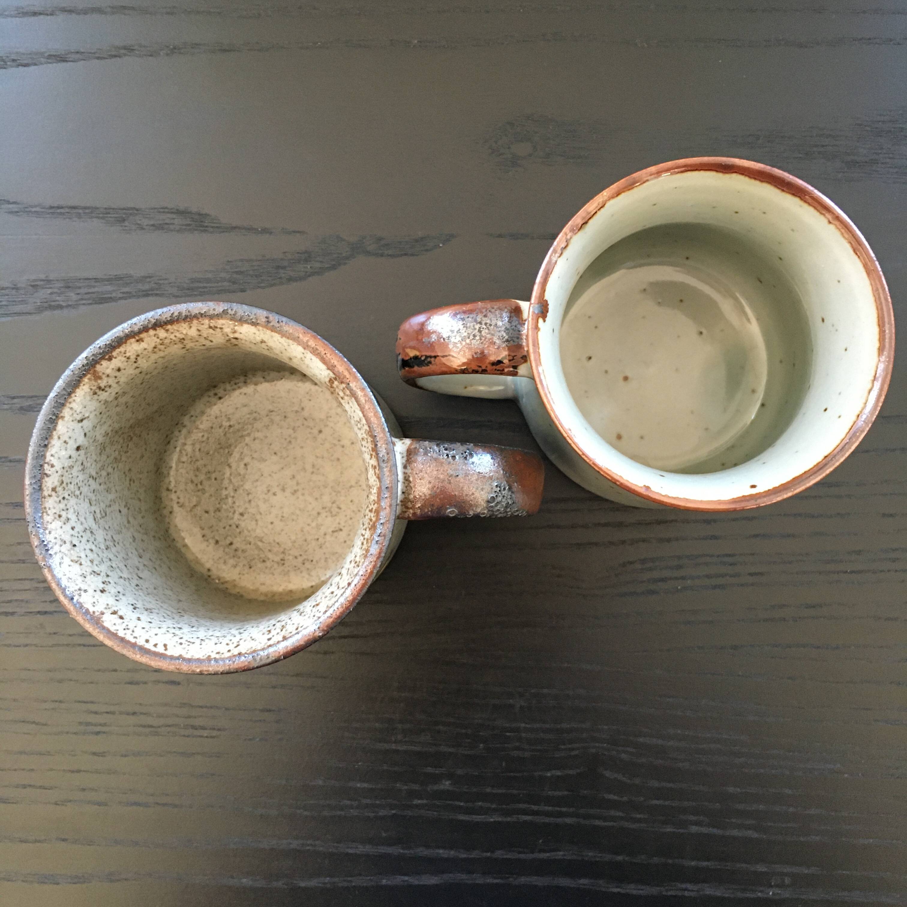 Pair of Scandinavian mugs