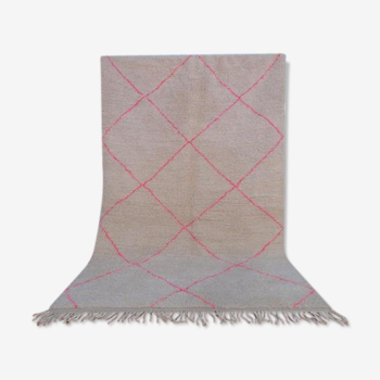 Beni ourain carpets rose 243 x 153 cm