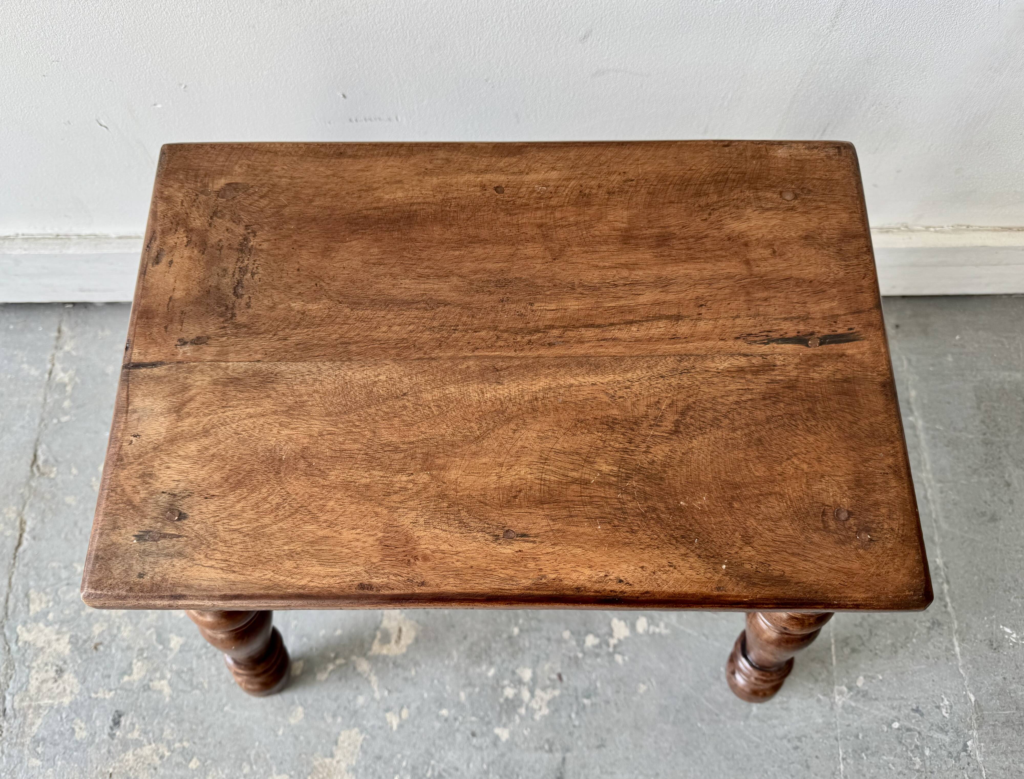 Traditional Wooden Stool