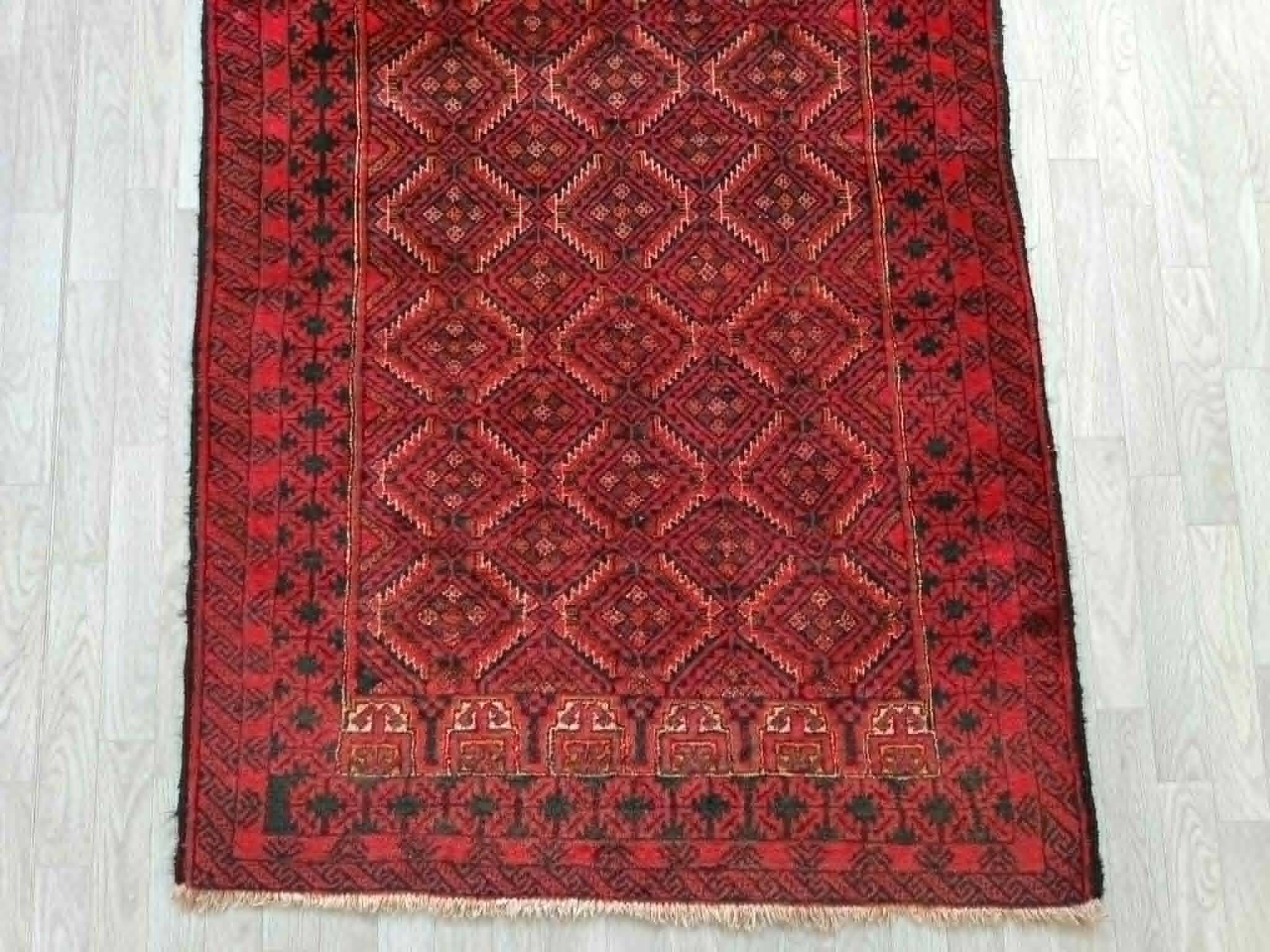 Handmade Belouch Persian carpet