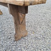 Wooden bench