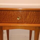 Table de chevet vintage pieds compas