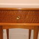 Table de chevet vintage pieds compas