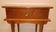 Vintage bedside table with compass feet
