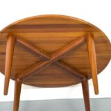 Circular Teak Coffee Table from Mikael Laursen, 1960s
