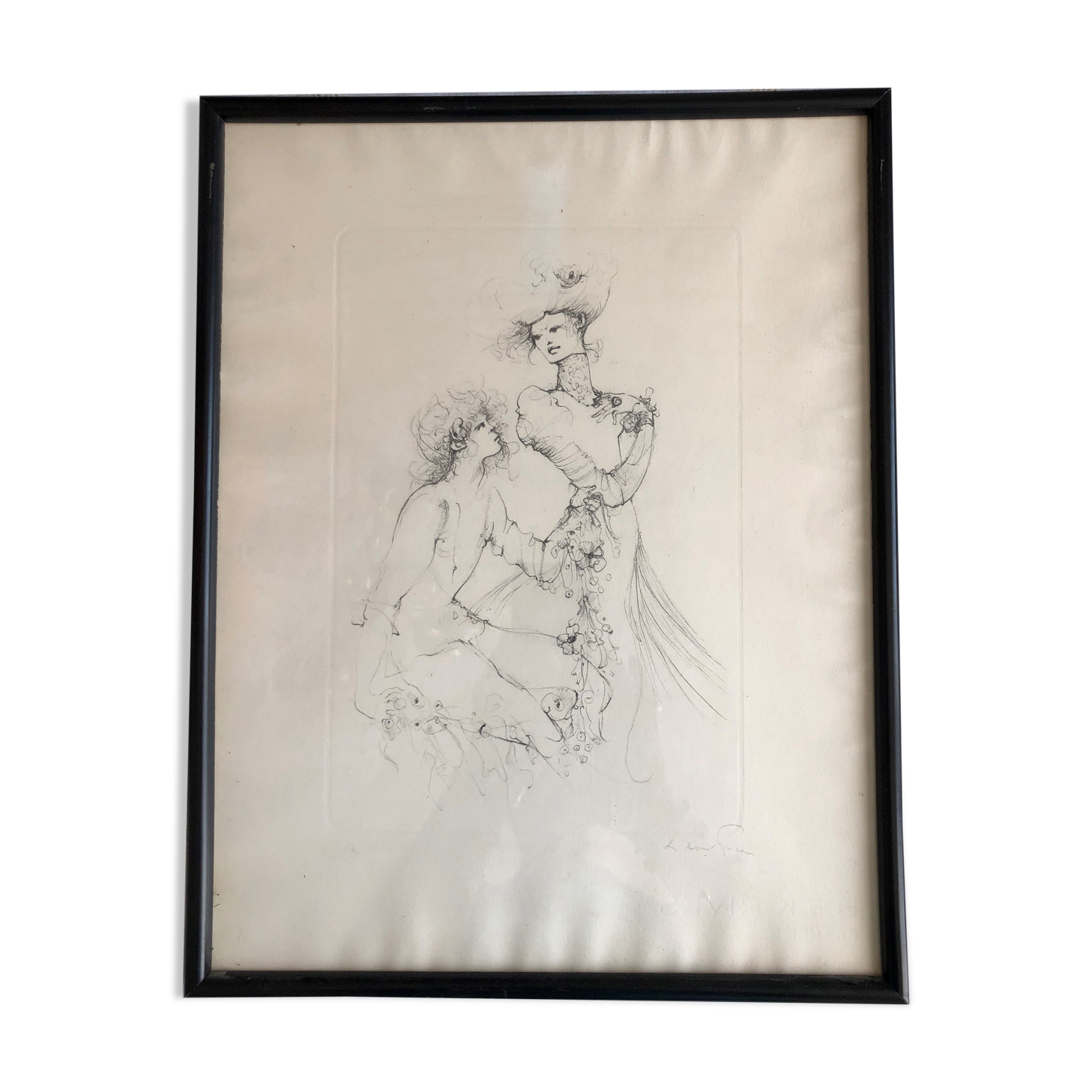 Lithograph by Leonor Fini