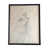 Lithograph by Leonor Fini