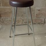 High leatherette stool