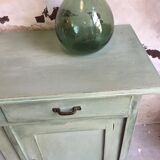 Buffet former green patina