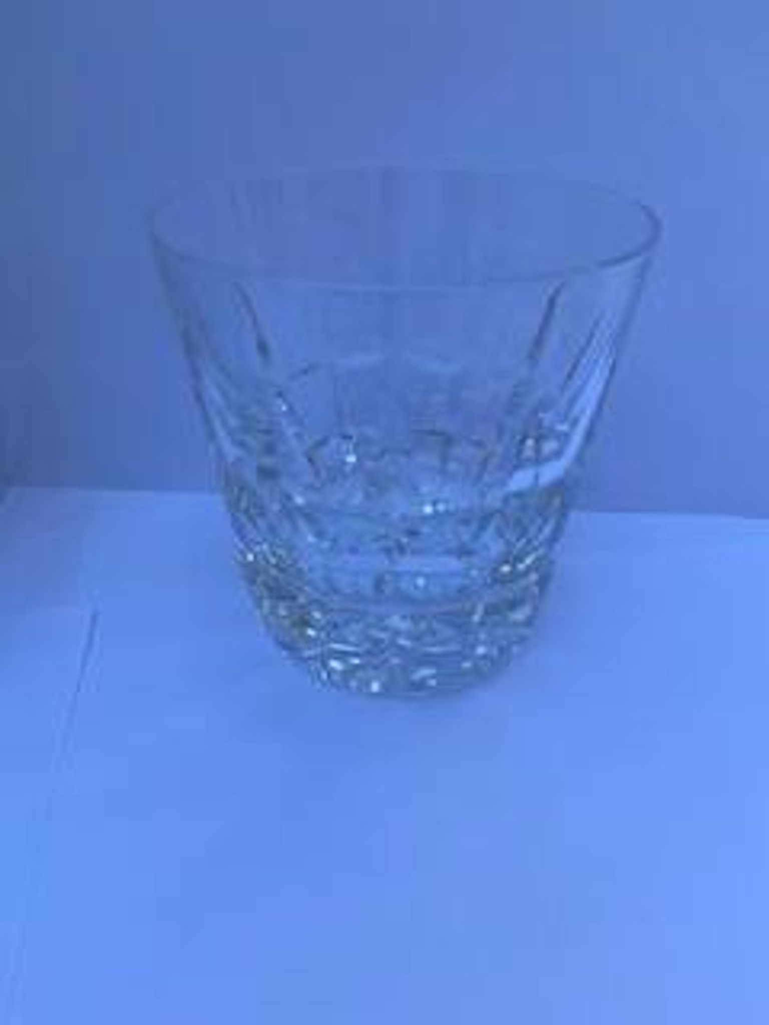 Cristal saint-louis service of 8 whisky and/or cocktail glasses manhattan