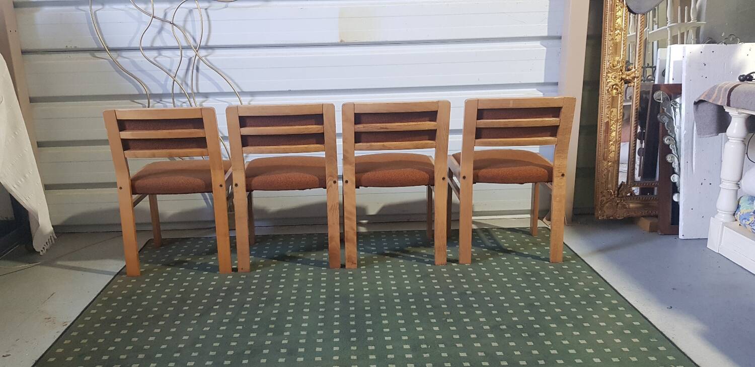 Chaises vintage Bauman