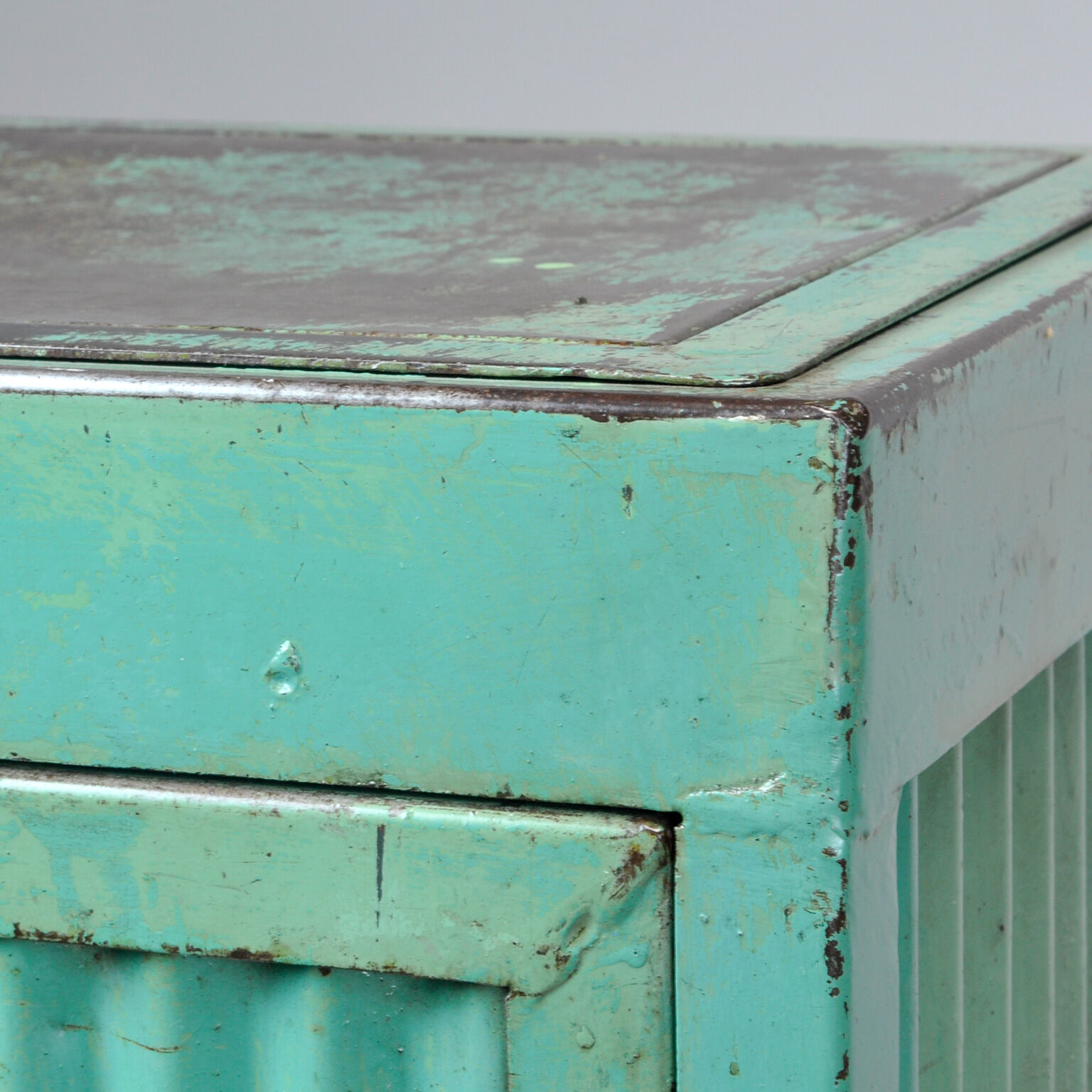 Industrial Iron Cabinet, 1960s