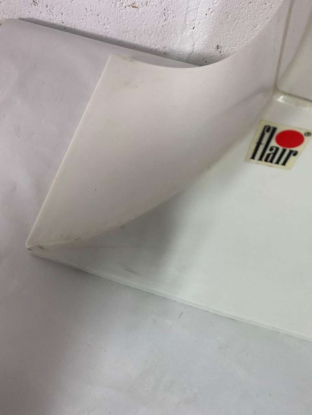 Vintage space age stool flair