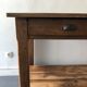Drapery table, Mercerie, craft furniture early twentieth century