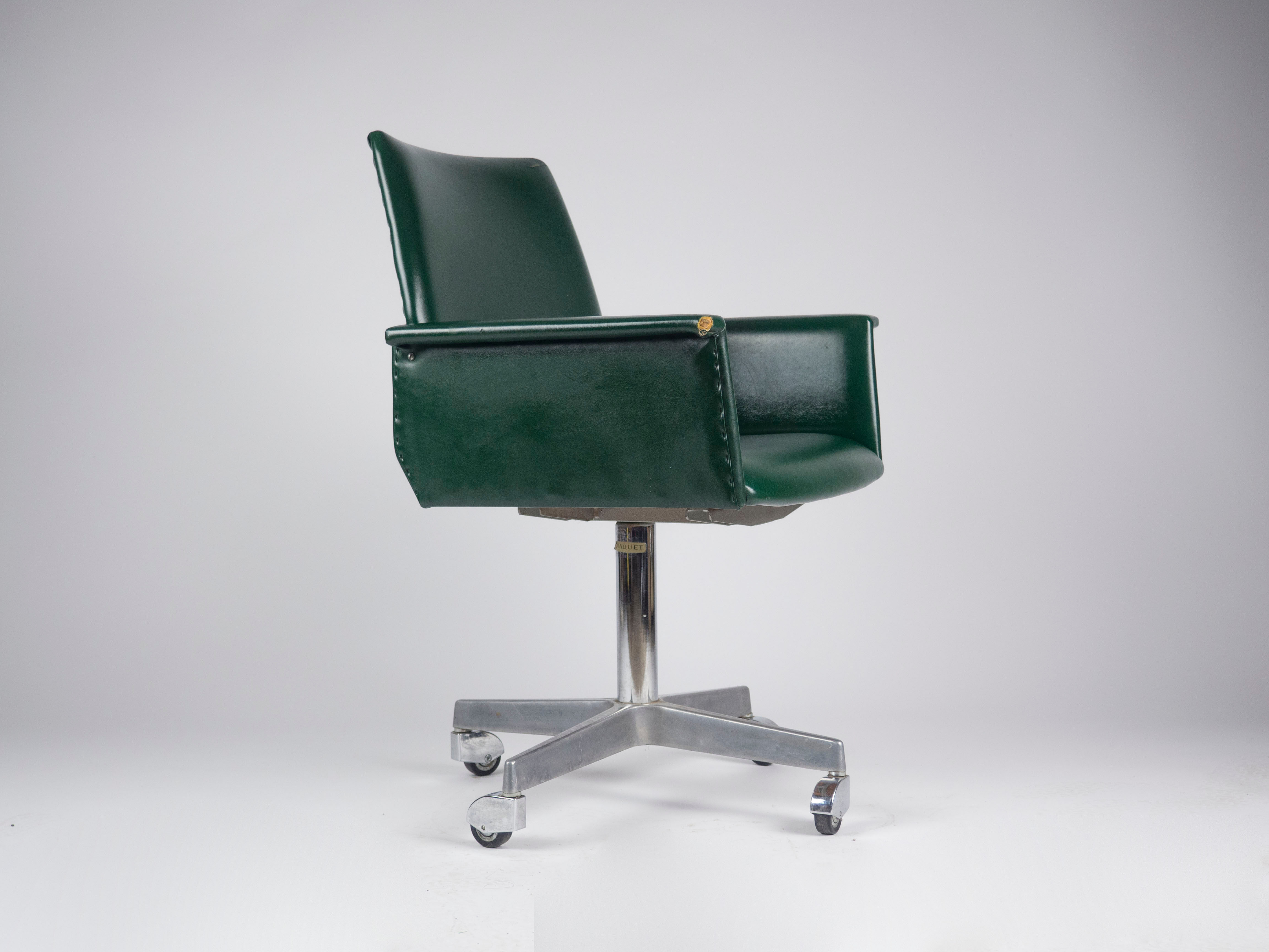 Vintage bauhaus officechair, maquet, 60s