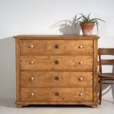 Ancienne commode à quatre tiroirs (vers 1920) #23