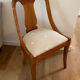 Vintage empire style gondola chair