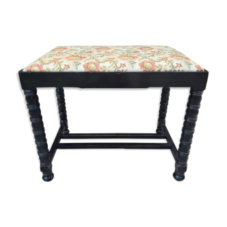 Painted wooden stool