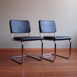 Thonet S32 PV Cantilever Chairs, designed by Marcel Breuer,