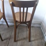 Pair of vintage Baumann bistro chairs