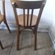 Pair of vintage Baumann bistro chairs