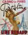 Affiche originale "Casino de Paris Line Renaud" Brenot 120x160cm 1960