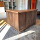 Etagère d’angle vintage en bois – esprit campagne chic