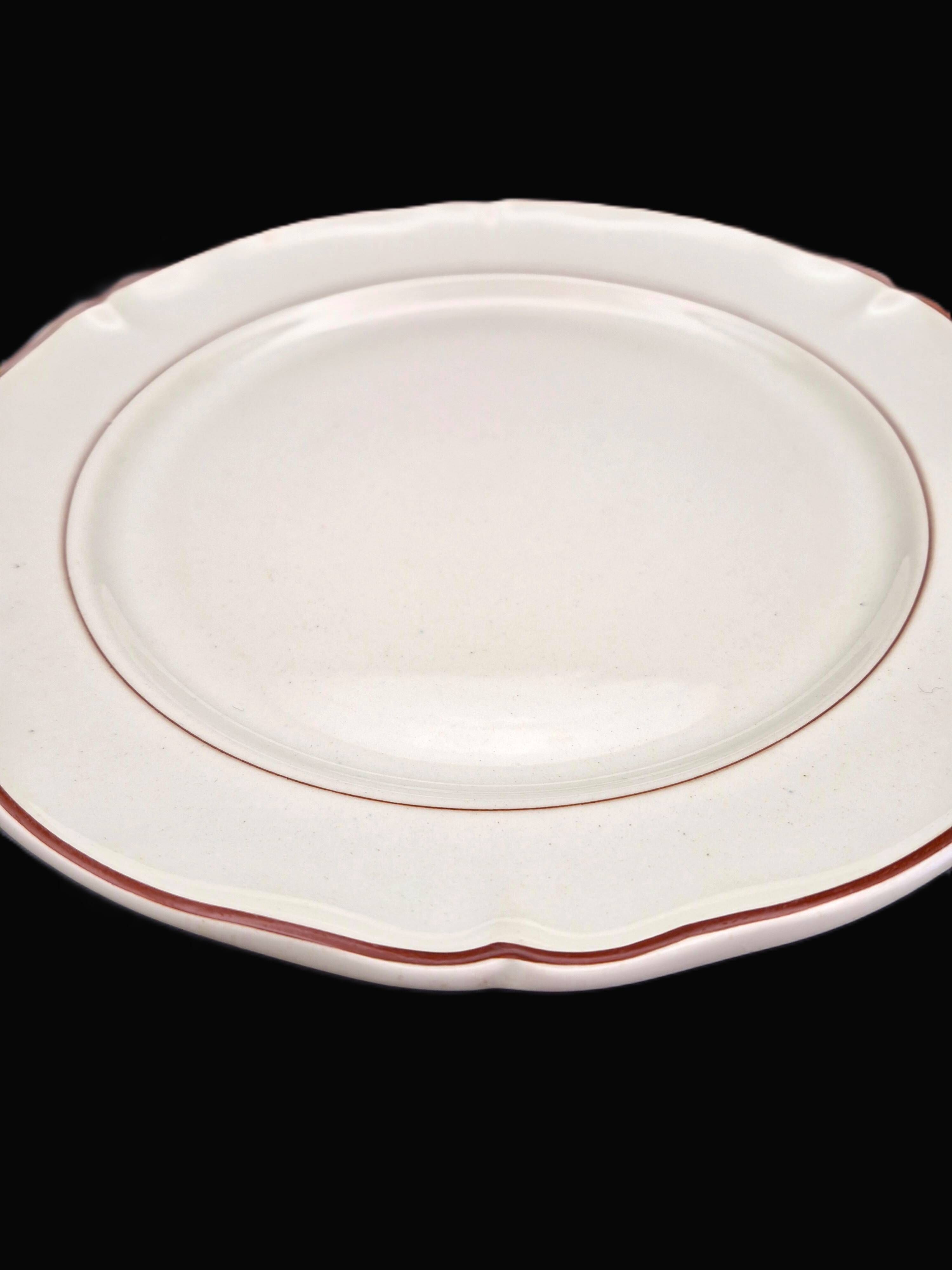 Antique cake stand Villeroy & Boch – Saar, ivory porcelain