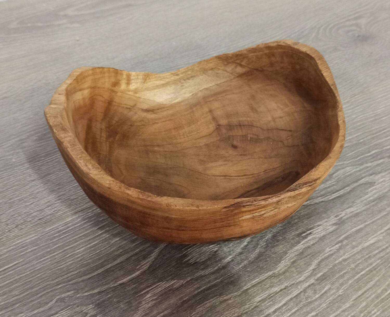 Set of 6 teak bowls