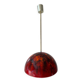 Coates enamel pendant lamp, 1960s, Germany