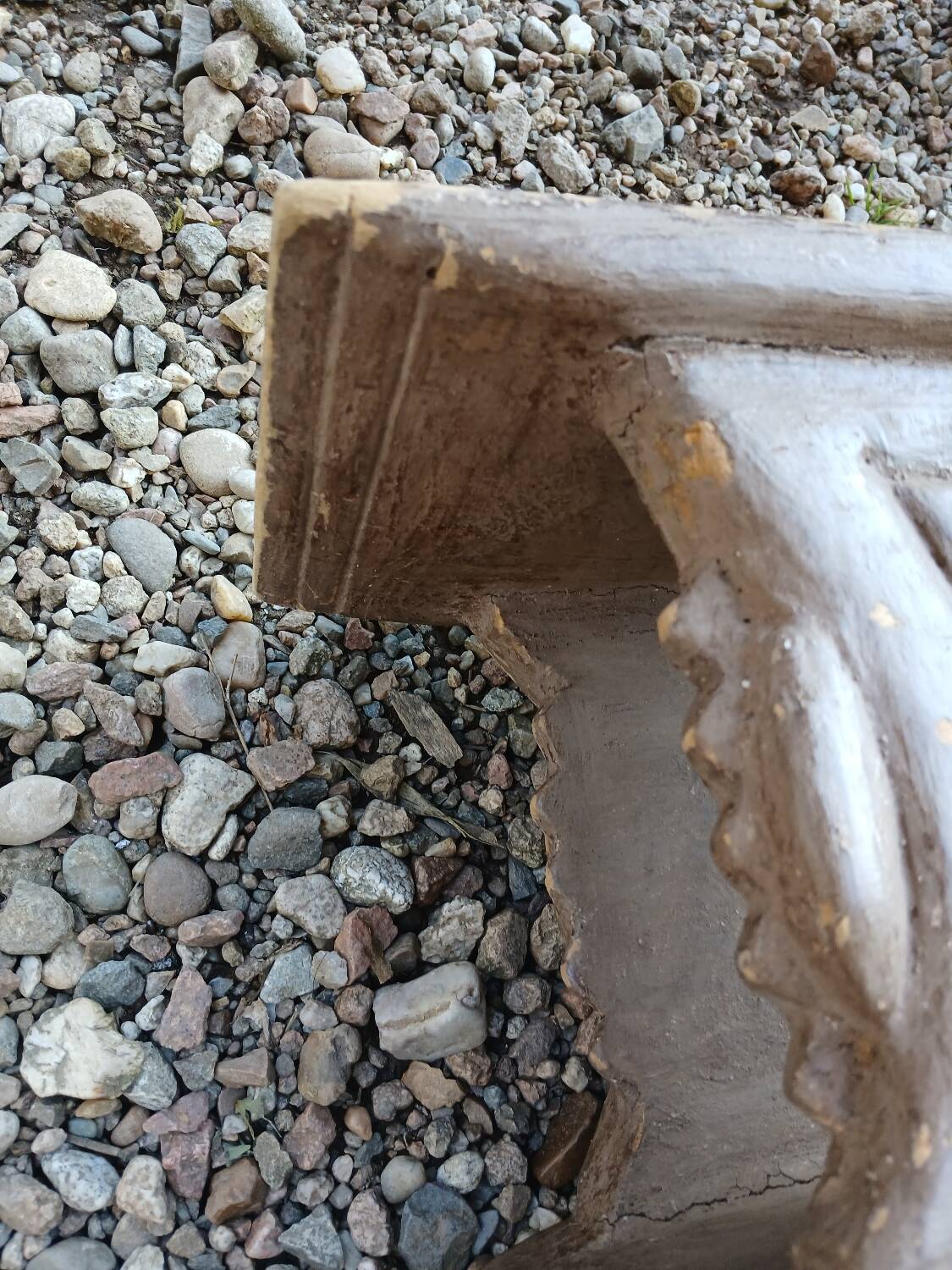 2 African carved wooden stools