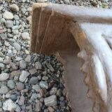 2 African carved wooden stools