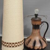 Ceramic floor floor lamp Danish Design 1970