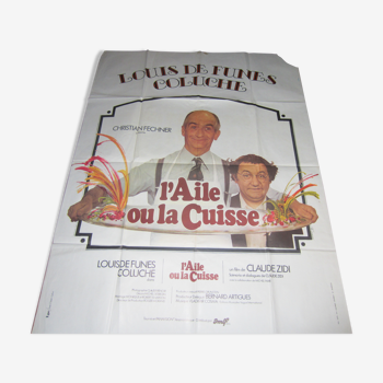 Affiche de film " L'aile où la cuisse "