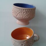 Tasses en terre cuite