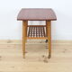 Scandinavian side table, in teak, by Alberts Tibro.